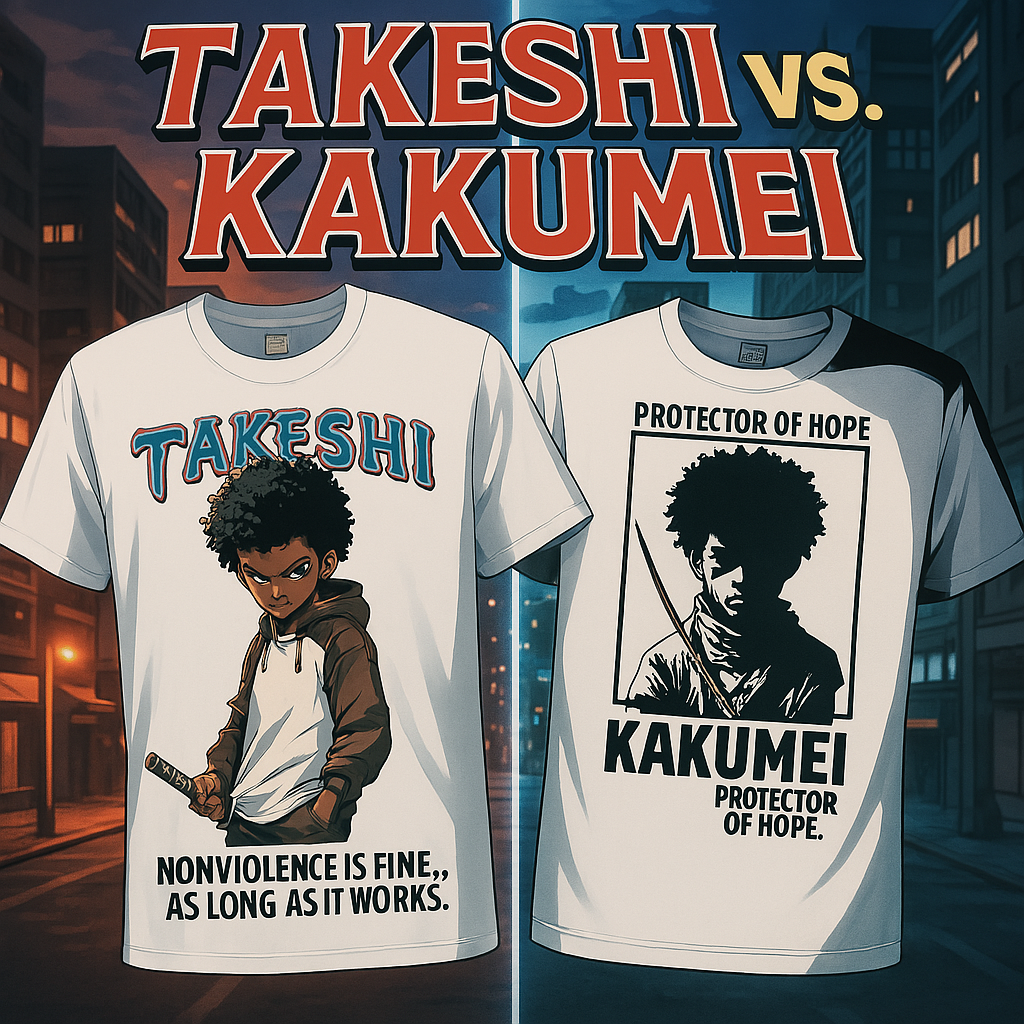Takeshi vs. Kakumei: Two Paths, One Purpose