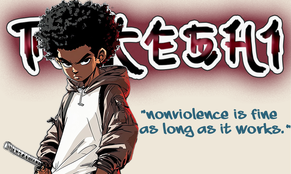 Young Takeshi Graphic Tee | Afro Ninja Apparel