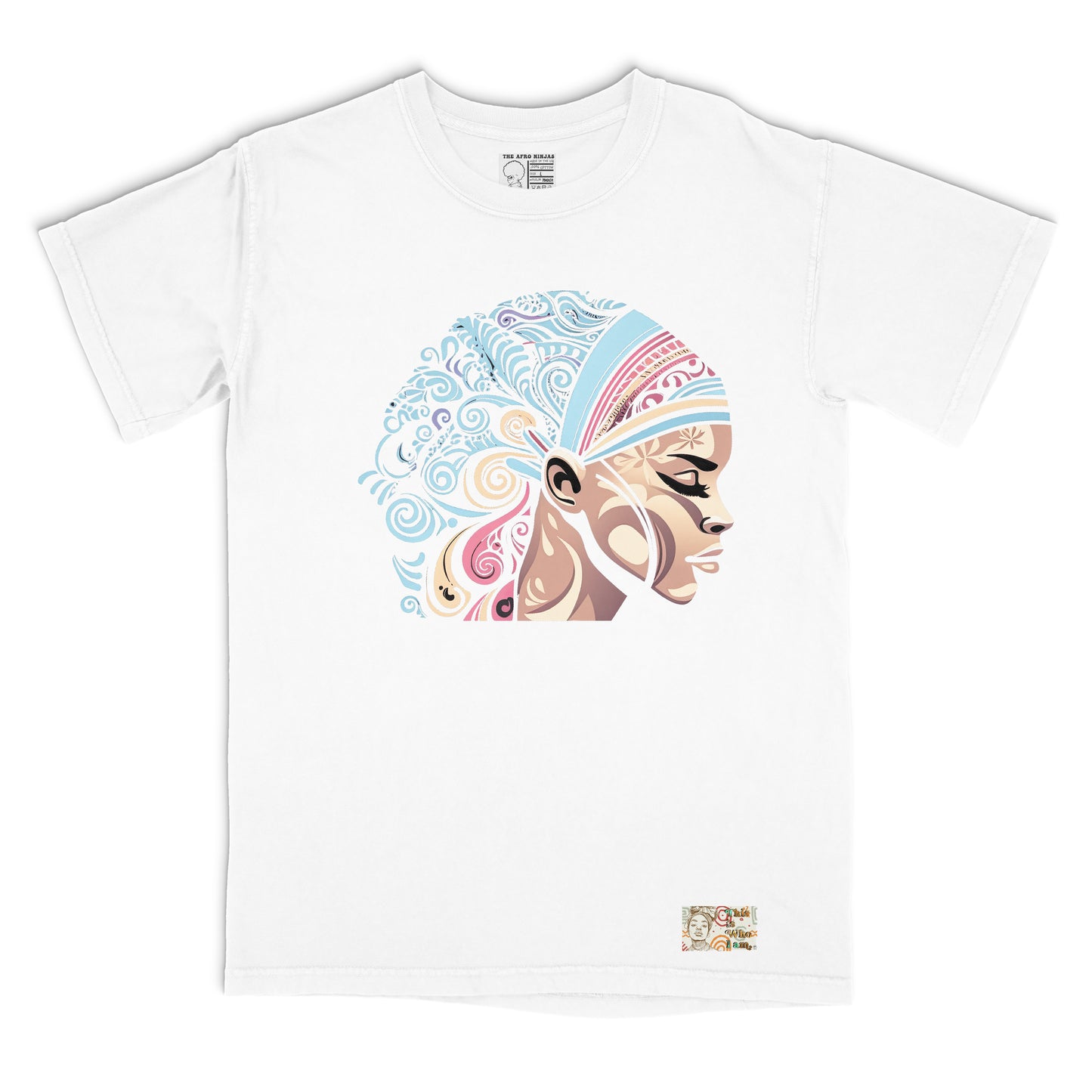 Vivid Crown Graphic Tee | Afro Ninja Apparel