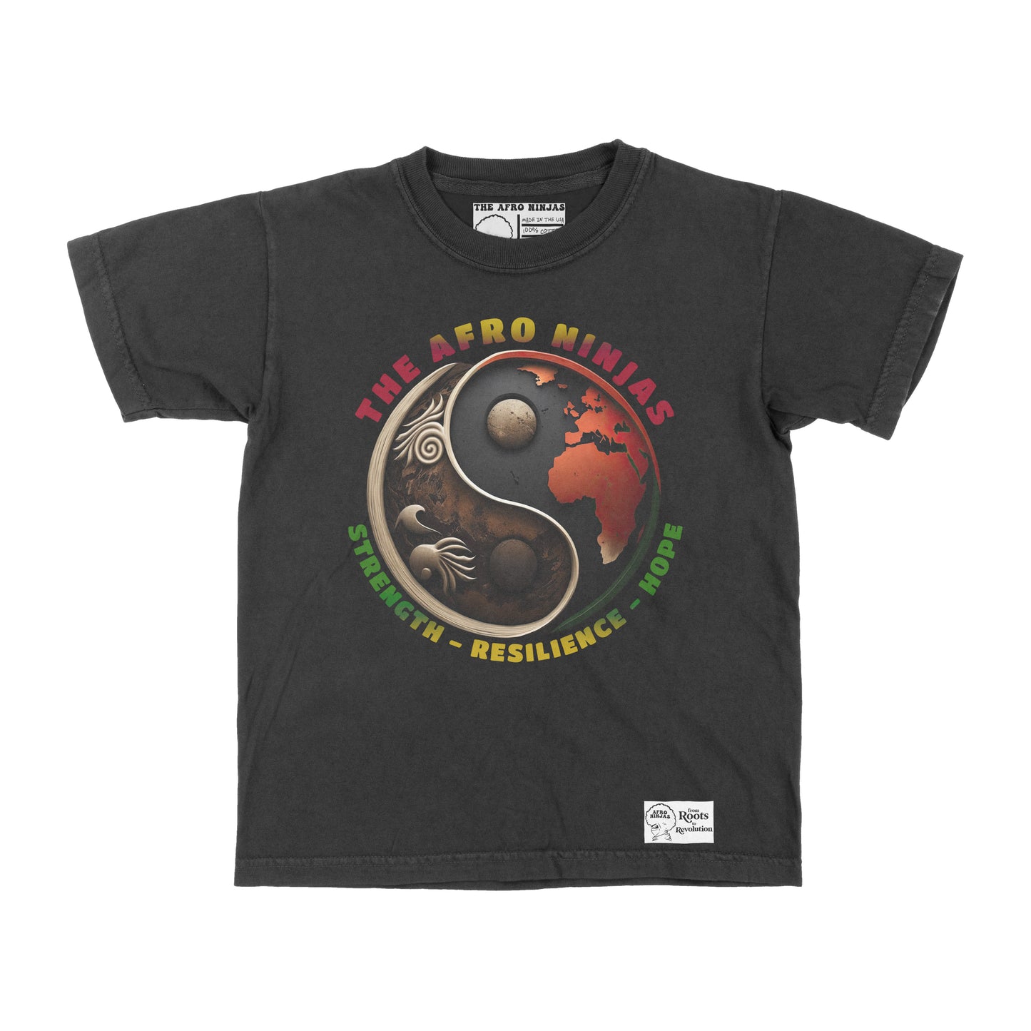 Afro Ninjas Yin-Yang - kids
