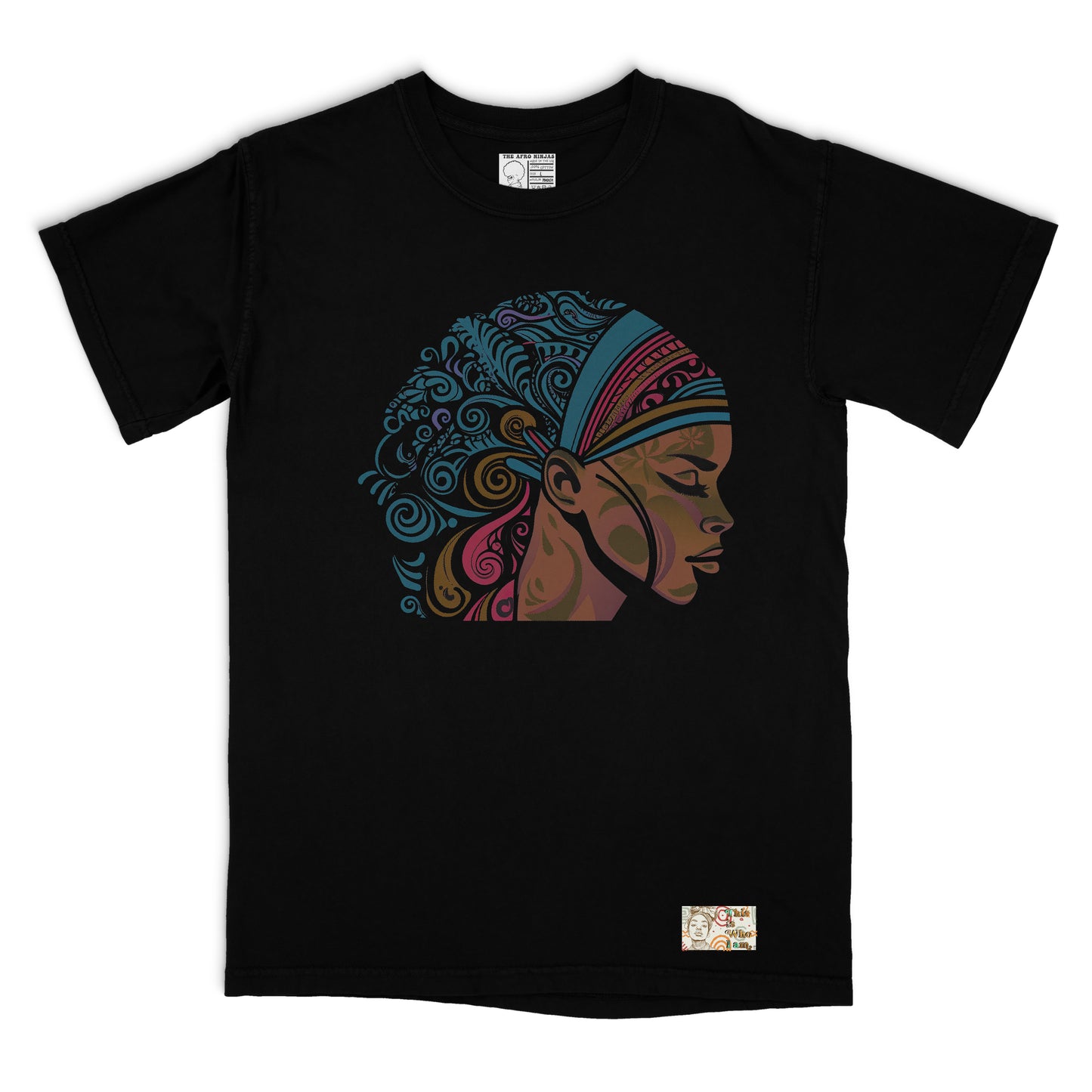 Vivid Crown Graphic Tee | Afro Ninja Apparel