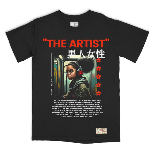Ayana the Artist Graphic Tee | Afro Ninja Apparel