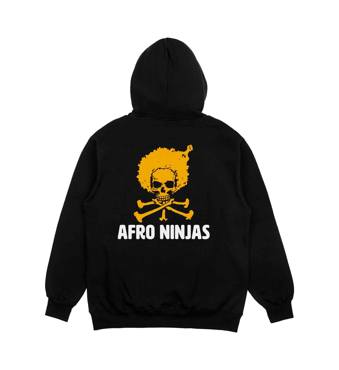 Afro Skull & Crossbones Hoodie