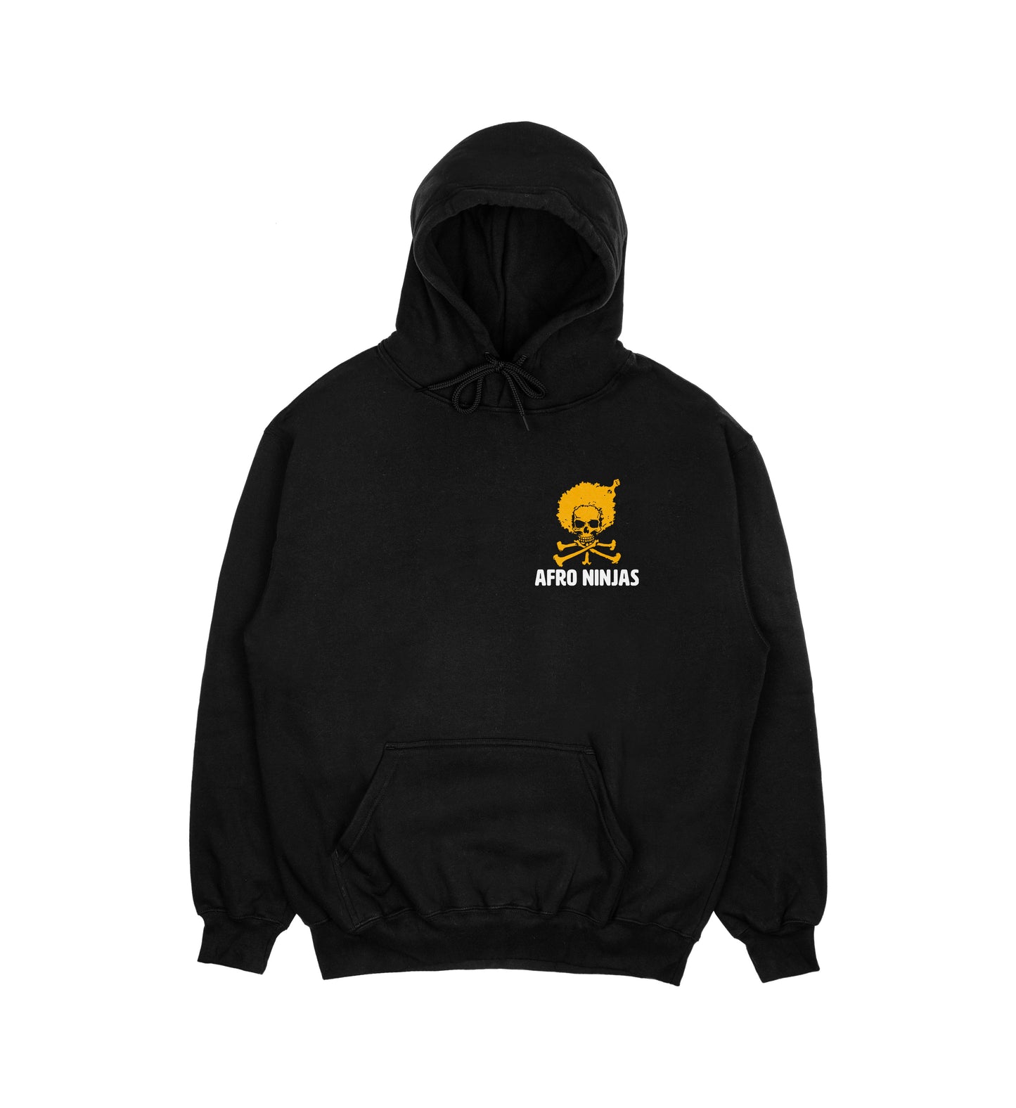 Afro Skull & Crossbones Hoodie